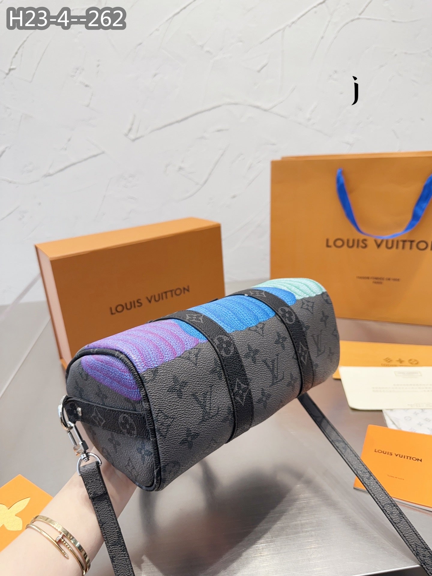 Louis Vuitton X Yayoi Kusama Keepall 25 Pumpkin Print M46437
