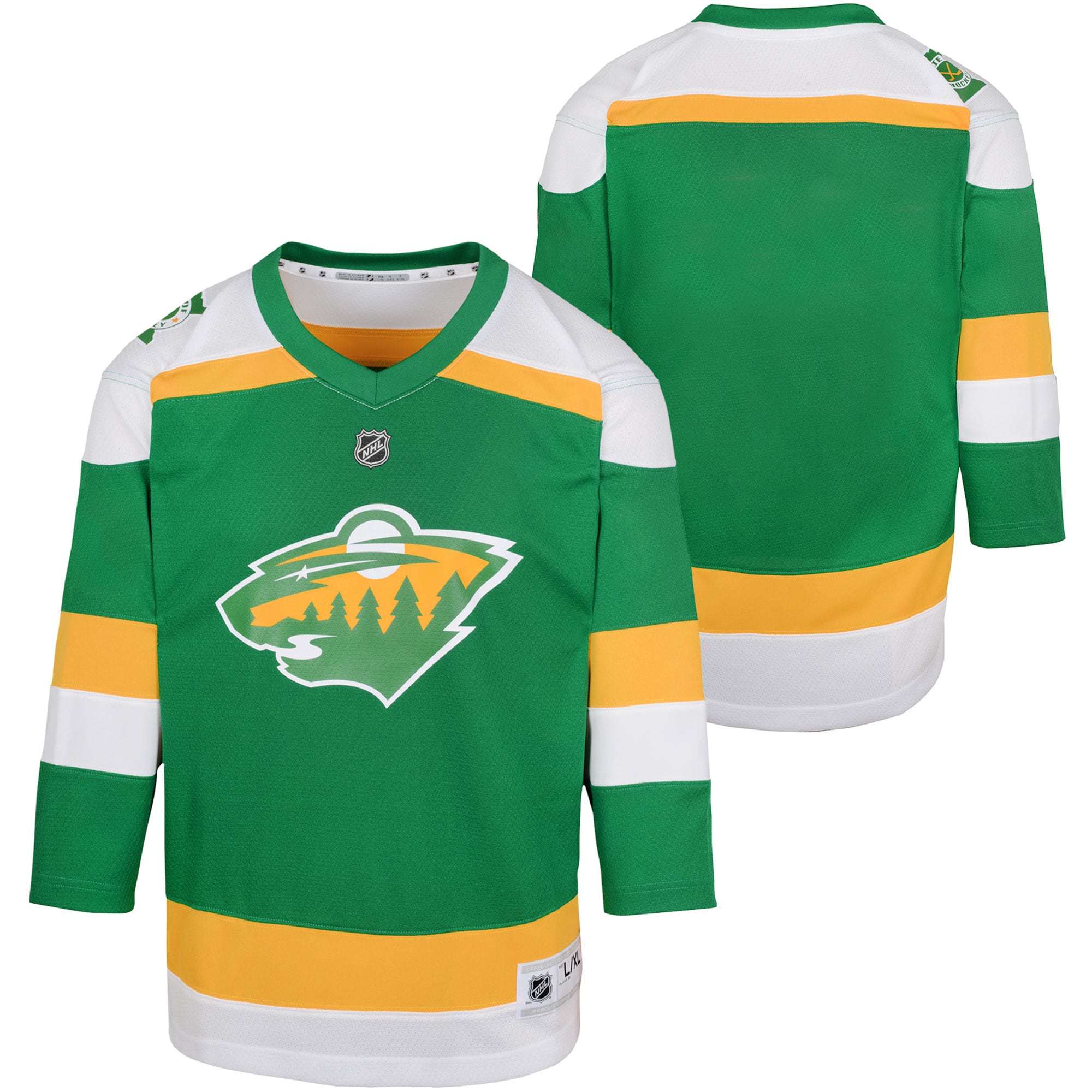 Minnesota Wild Infant 2023/24 Alternate Replica JerseyÂ â€“ Green