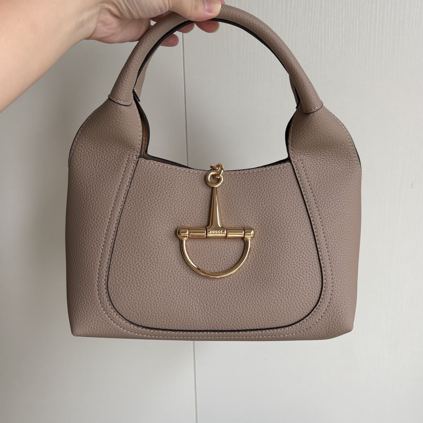 Gucci Softbit Maxi Medium Top Handle Bag Light Pink 27Cm 837467 Aaeao 1523