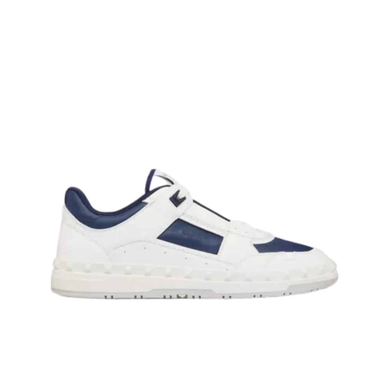 Valentino Garavani Freedots Low Top Sneaker In Calfskin Blue 4Y2S0H43Rdg Fc6