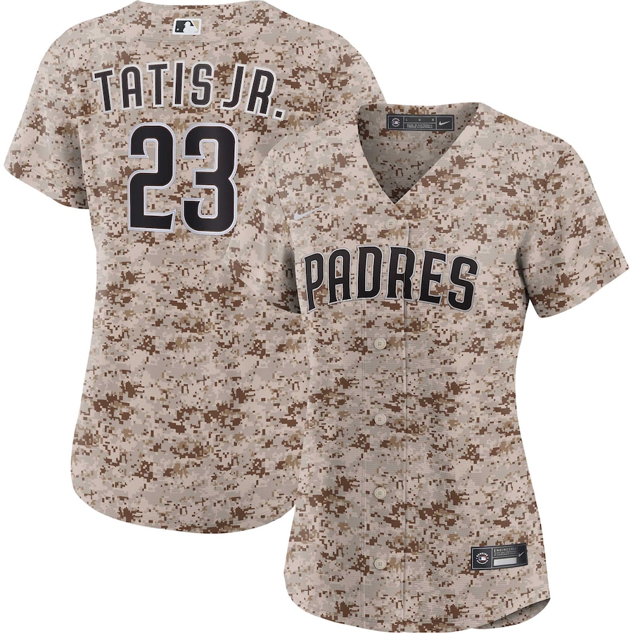 Fernando Tatis Jr. San Diego Padres Women's USMC Alternate Player Jersey Camo
