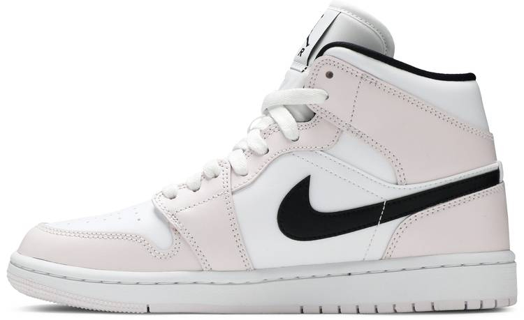 Wmns Air Jordan 1 Mid Barely Rose BQ6472-500