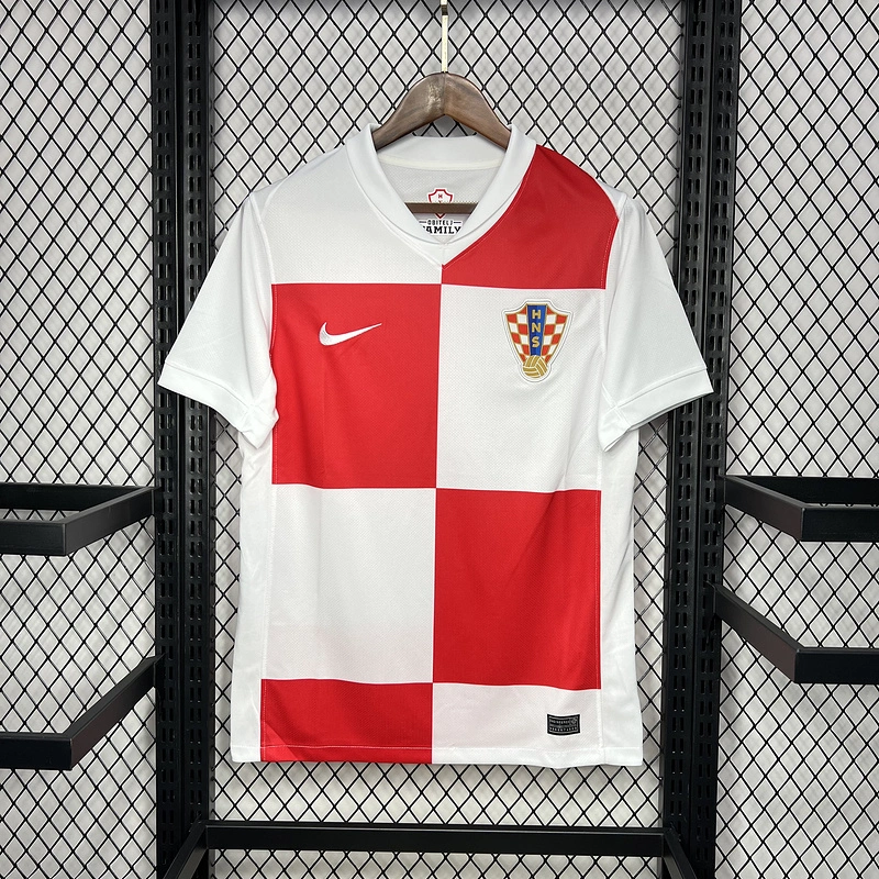 2024-25 Croatia Euro Home Football jersey