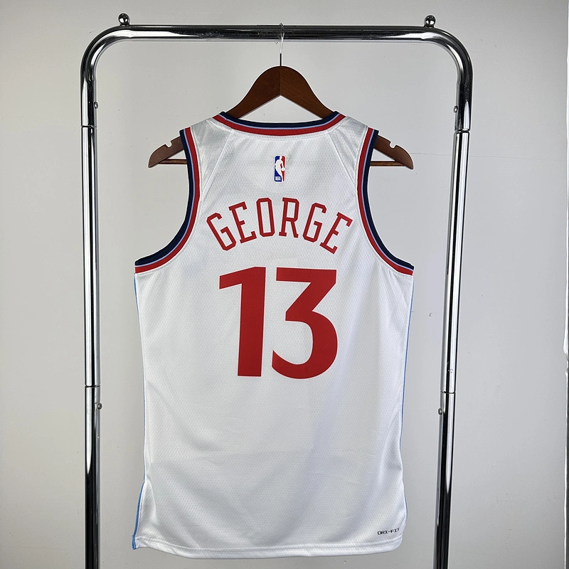2025 NBA LA Clippers 13 GEORGE Basketball Jersey