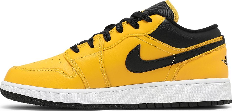 Air Jordan 1 Low GS University Gold Black 553560-700