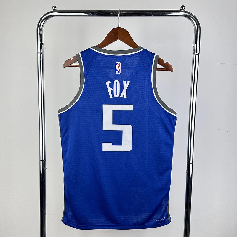 2024 NBA Sacramento Kings Limited 5 FOX Basketball Jersey