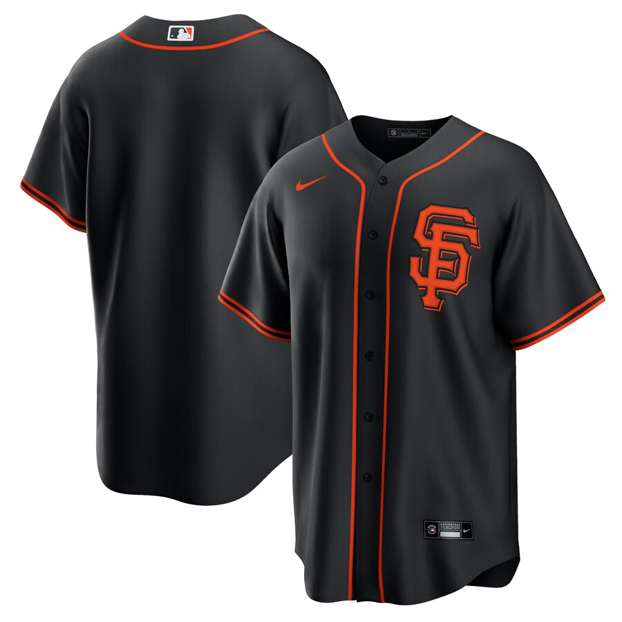 San Francisco Giants Alternate Team Jersey Black