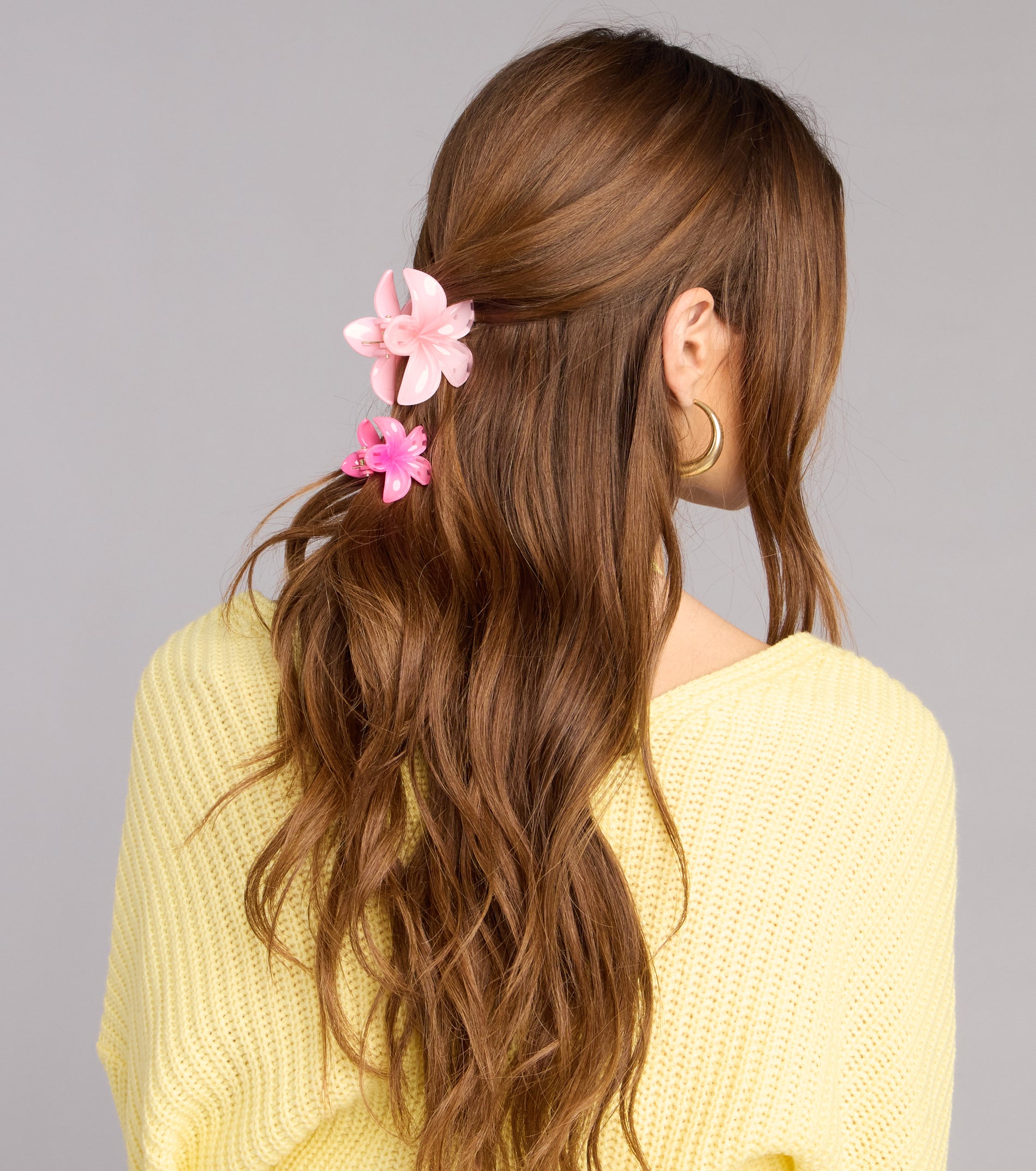 Tropical Tresses Hair Claw Clip Set