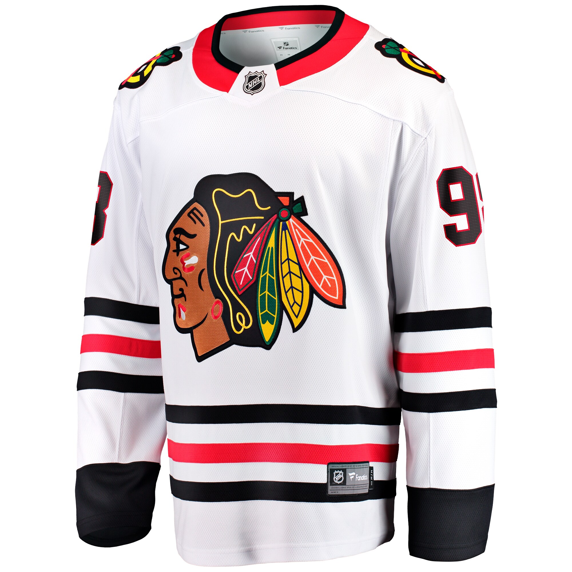 Connor Bedard Chicago Blackhawks Fanatics Away Breakaway Player Jersey – White