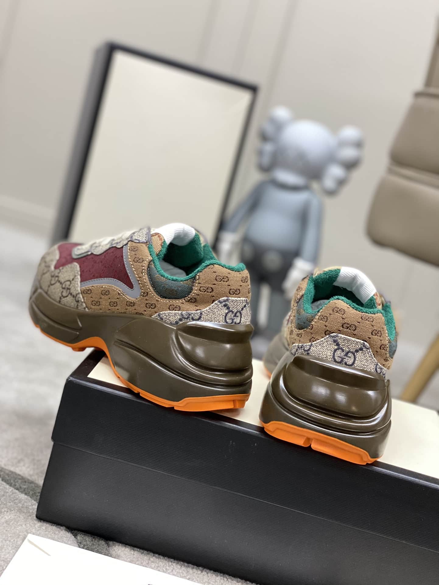 Gucci Women’S Gg Rhyton Sneaker ?619891 99Wg0-6060
