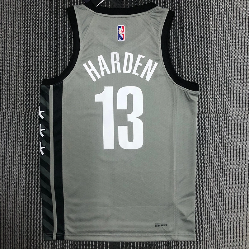 2022 NBA Brooklyn Nets (13 HARDEN) Basketball Jersey