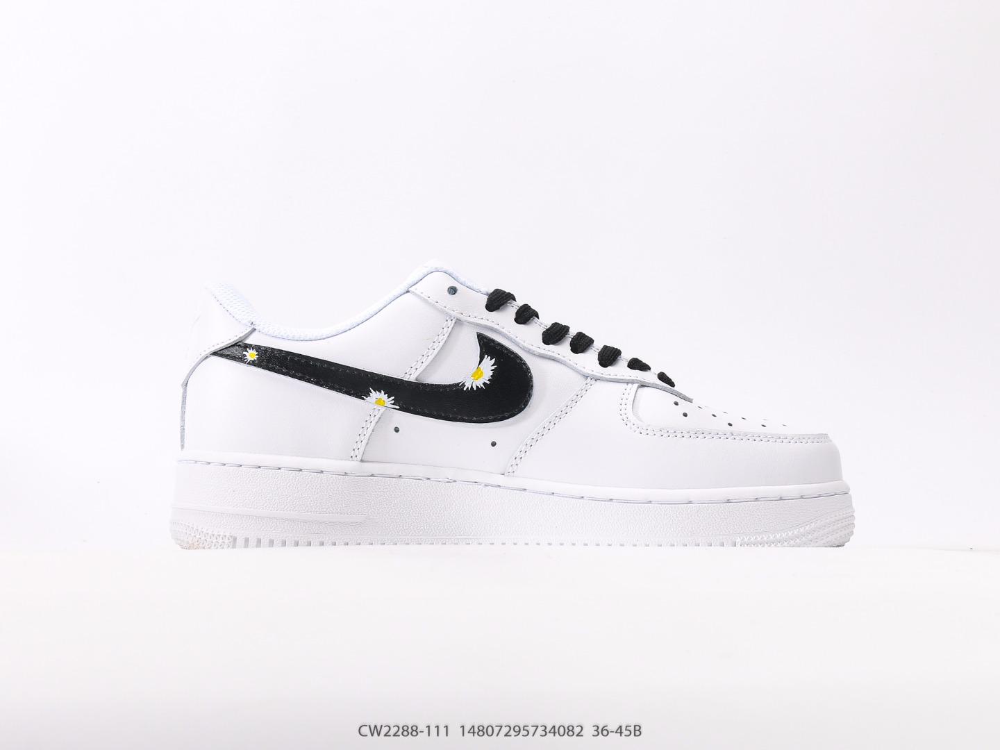 Nike Air Force 1 Low Daisy White Custom