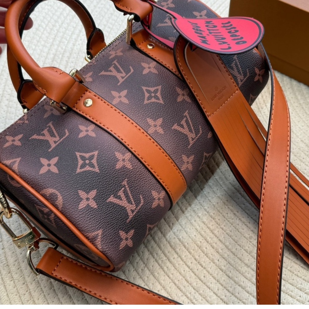 Louis Vuitton Keepall Bandoulière 25 Monogram Other Canvas Brown 25Cm M11542