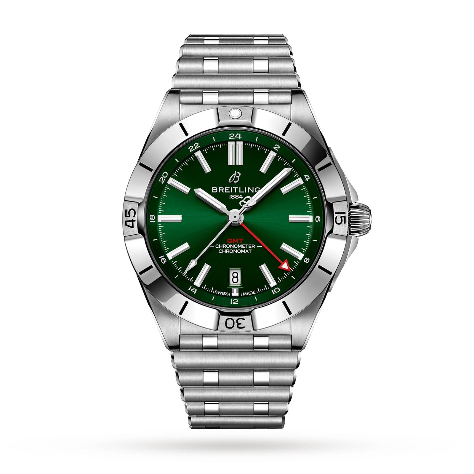 Breitling Chronomat Automatic GMT 40 Green Dial-P17532159