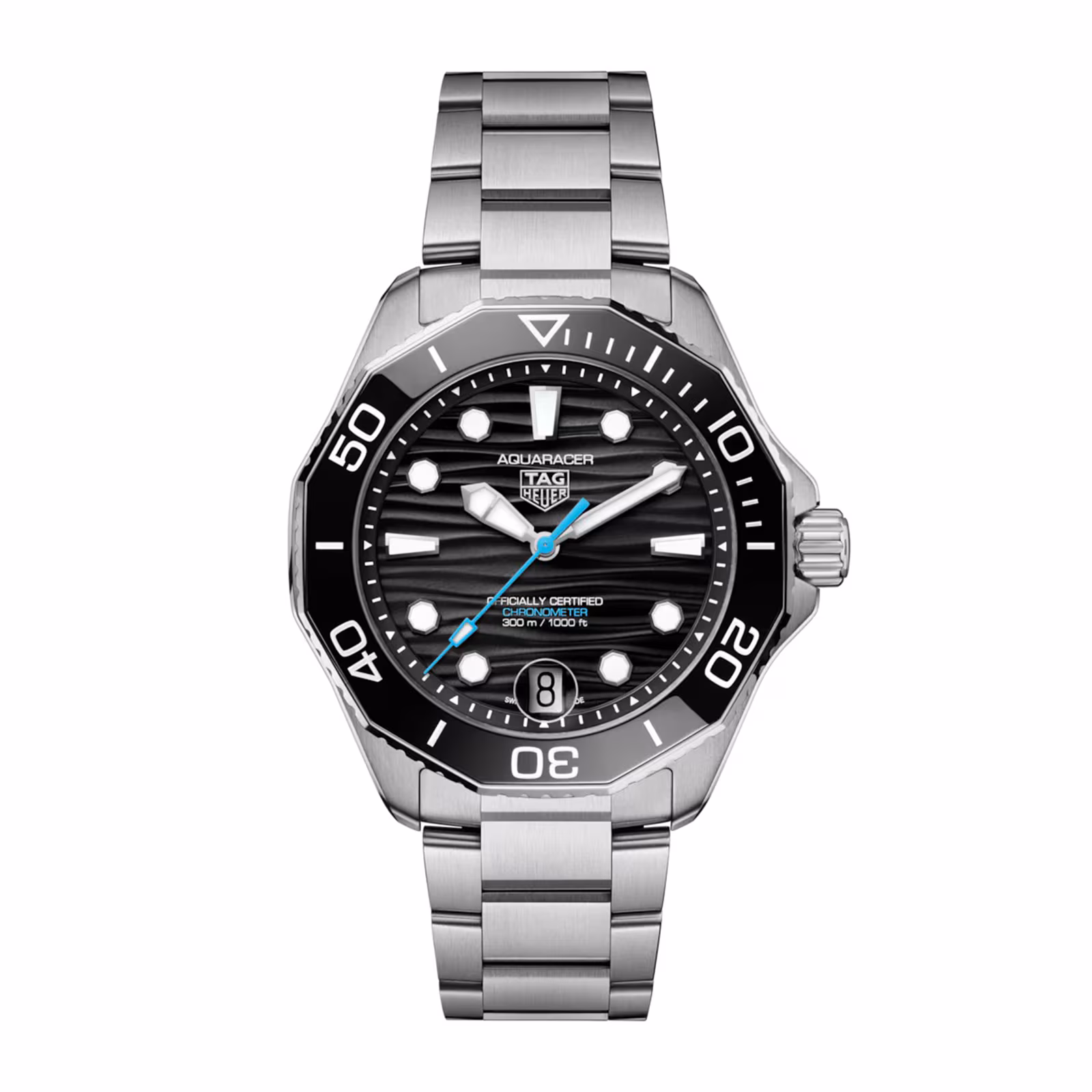 TAG Heuer Aquaracer Professional 300 Date 42mm Mens Watch Black WBP5110.BA0013