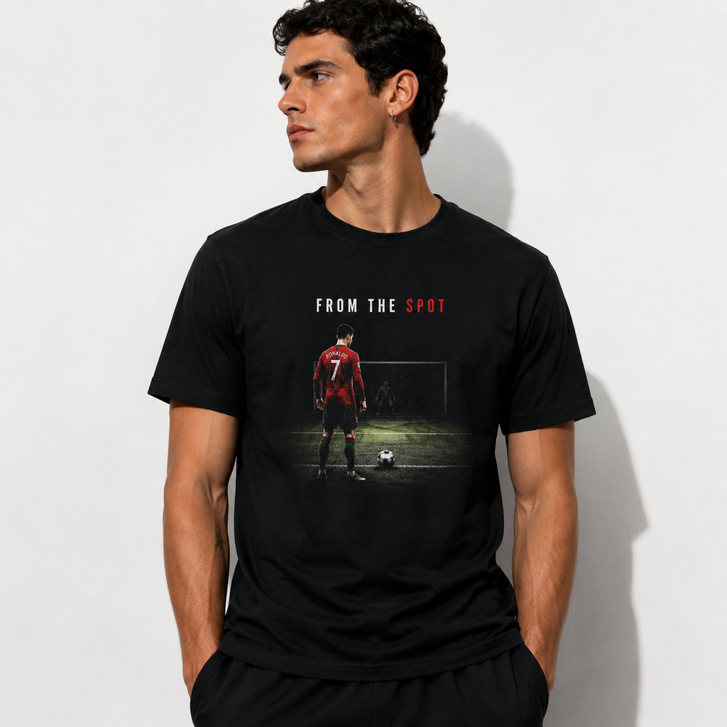 Cristiano Ronaldo Pure Cotton Unisex T-Shirt – Limited-Time Offer