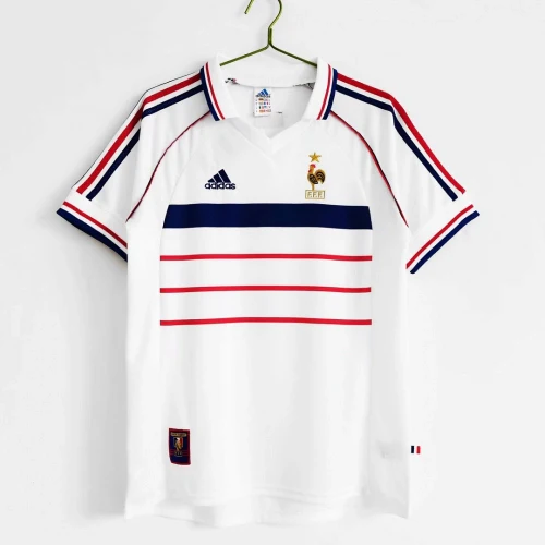 France 1998 Away Retro Football Jersey
