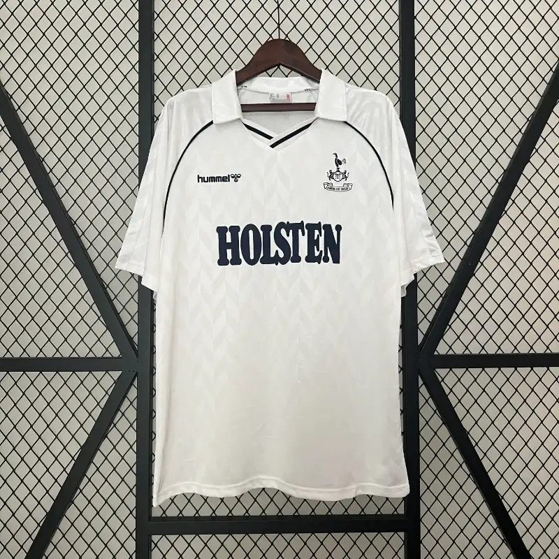Retro 1987-89 Tottenham Hotspur home Football jersey retro