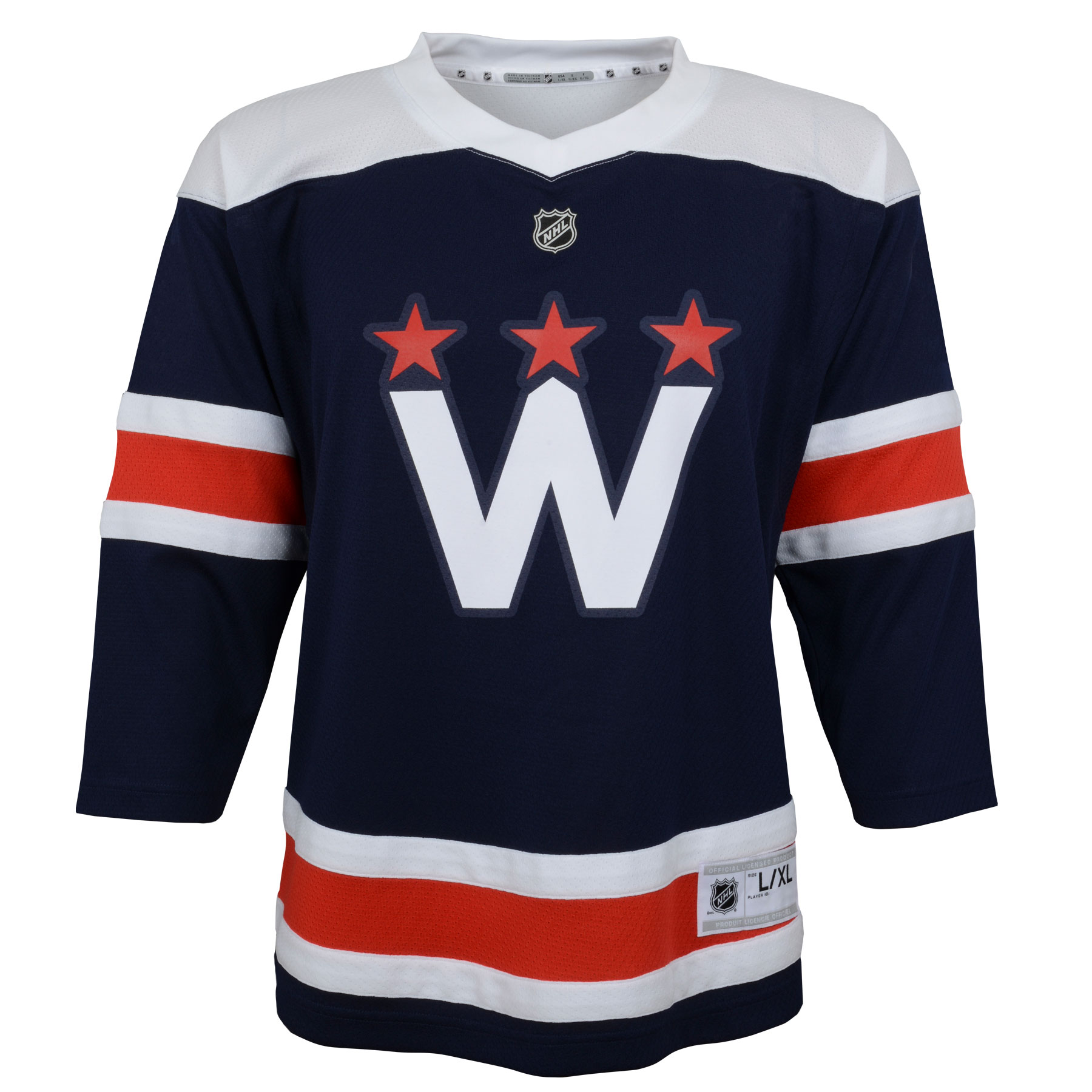 Washington Capitals Preschool 2020/21 Alternate Replica Jersey – Navy