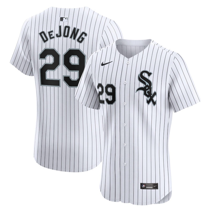 Paul DeJong Chicago White Sox Home Elite Player Jersey White