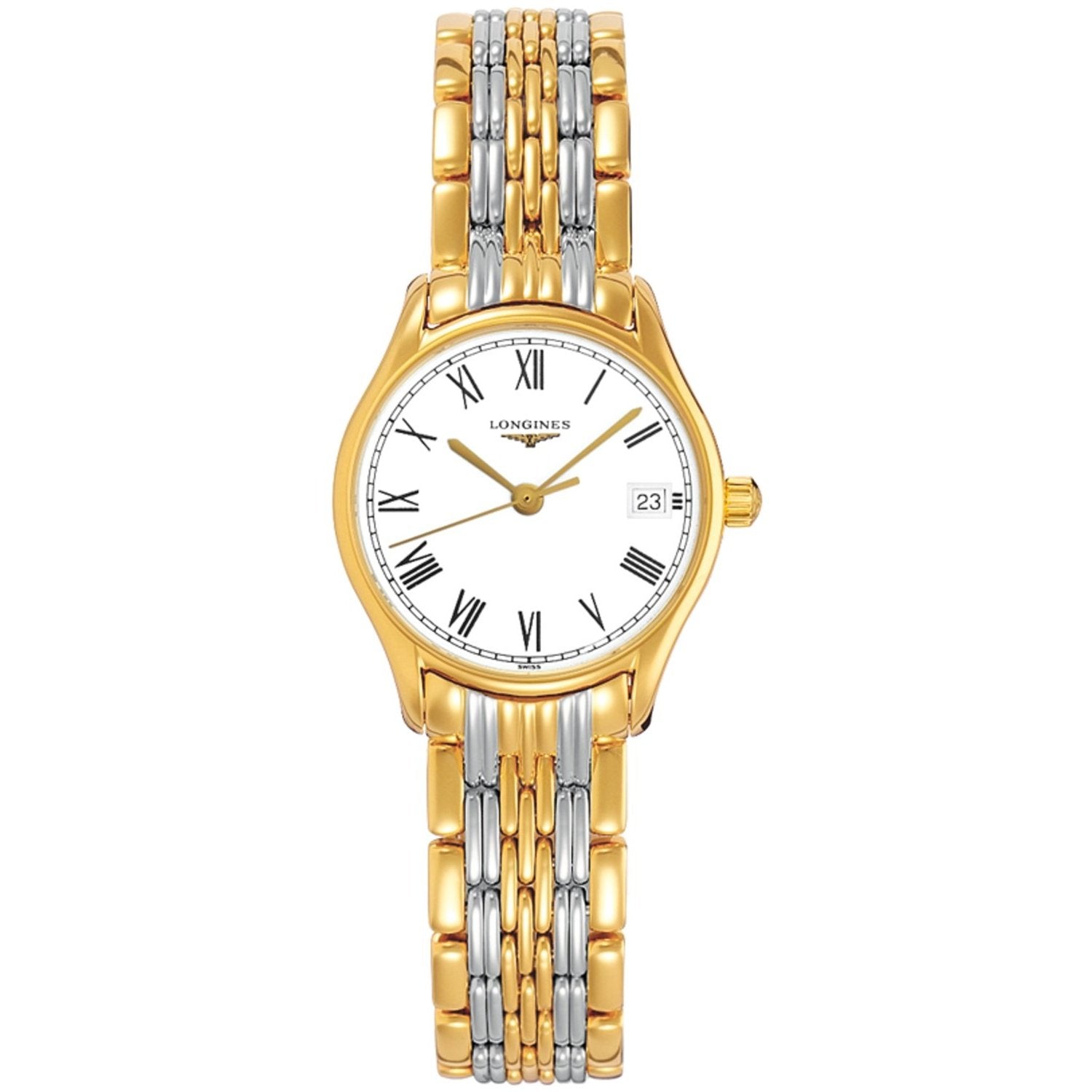 【Super Clone】Longines Women's L4.259.2.11.7 Lyre Two-Tone Stainless Steel Watch