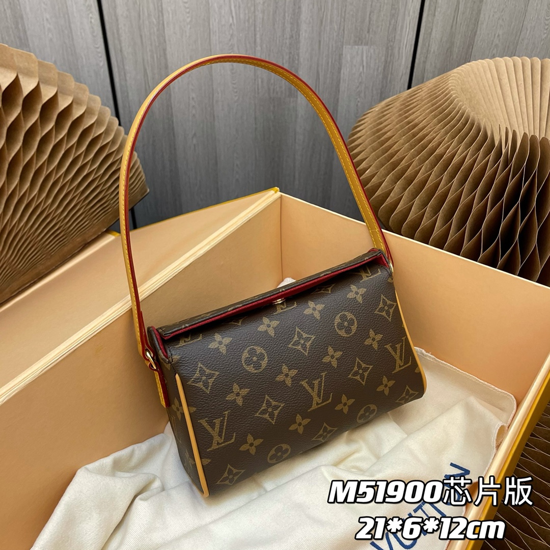 LV Vintage Recital Monogram Shoulder Bag M51900