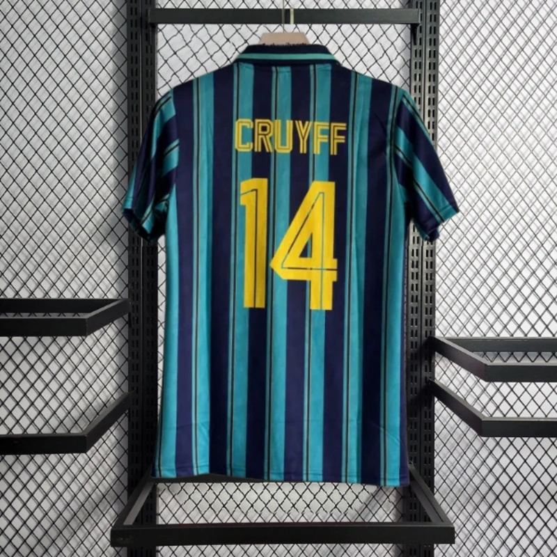 Retro 1993-94 Ajax Away Football jersey retro