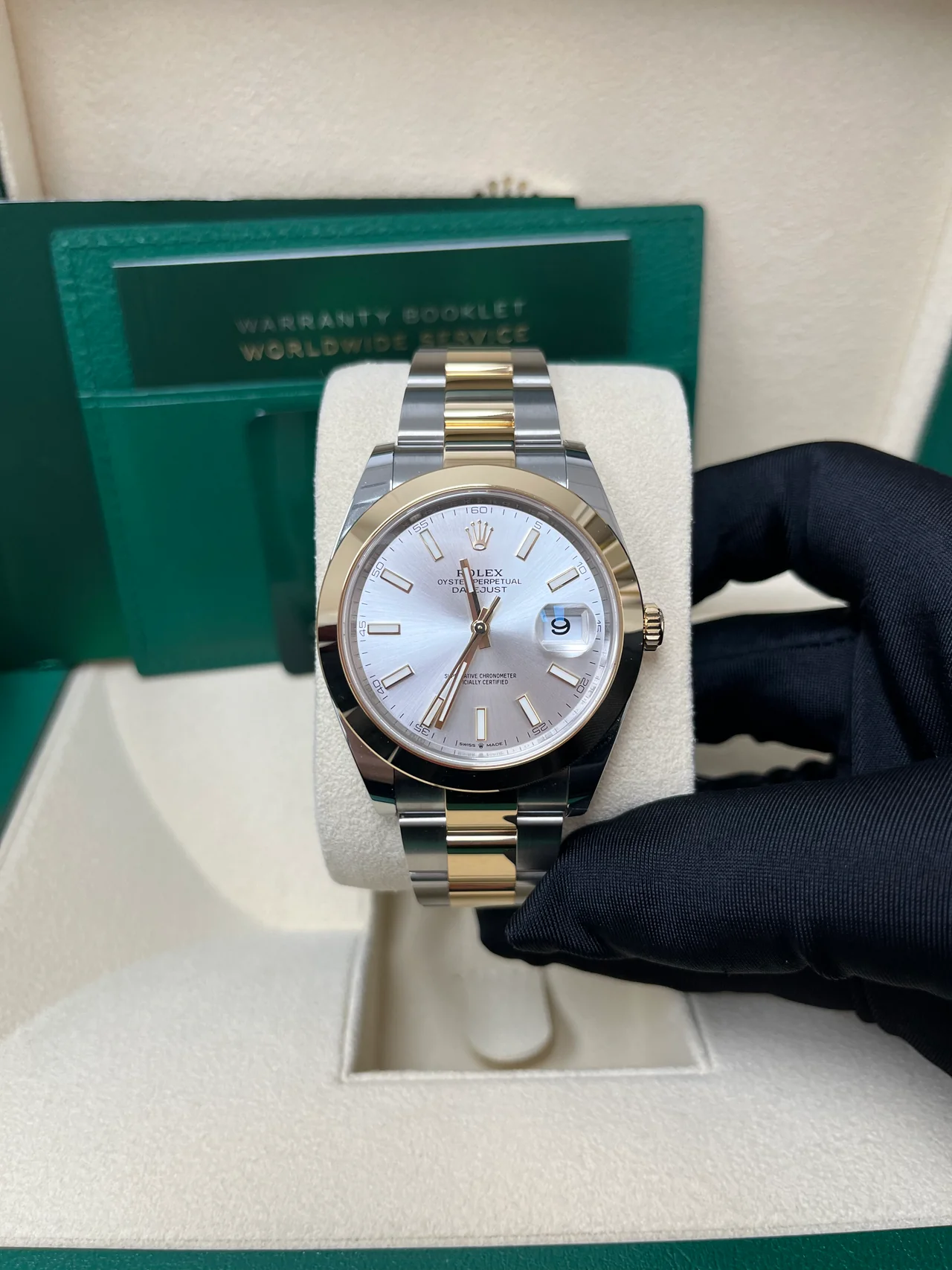 [Superclone] Rolex Datejust 41mm Silver Dial Smooth Oyster 126303