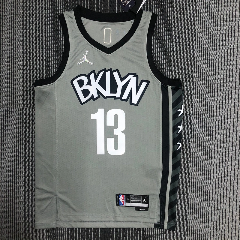 2022 NBA Brooklyn Nets (13 HARDEN) Basketball Jersey
