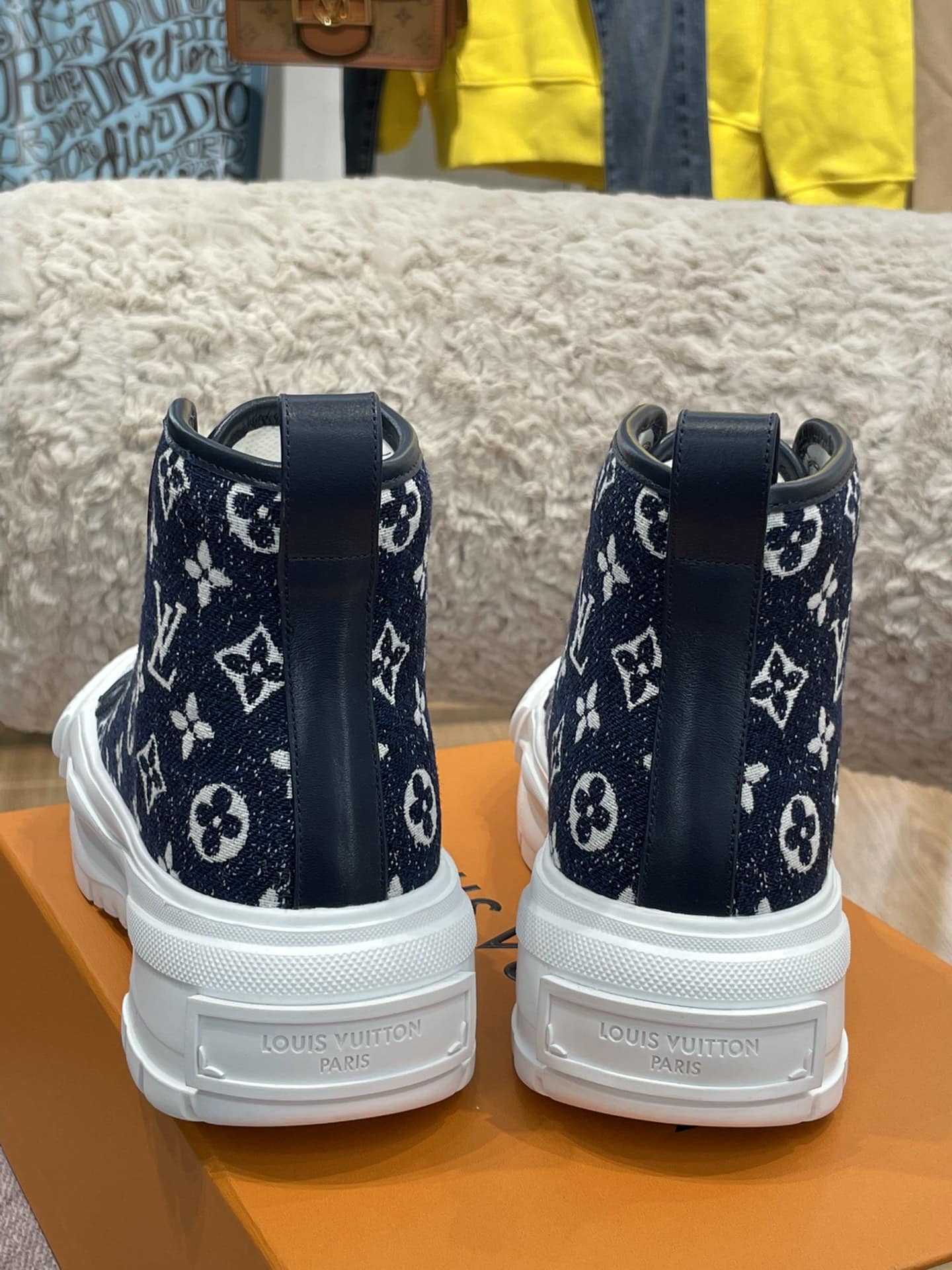 Louis Vuitton Squad Sneakers Monogram Black