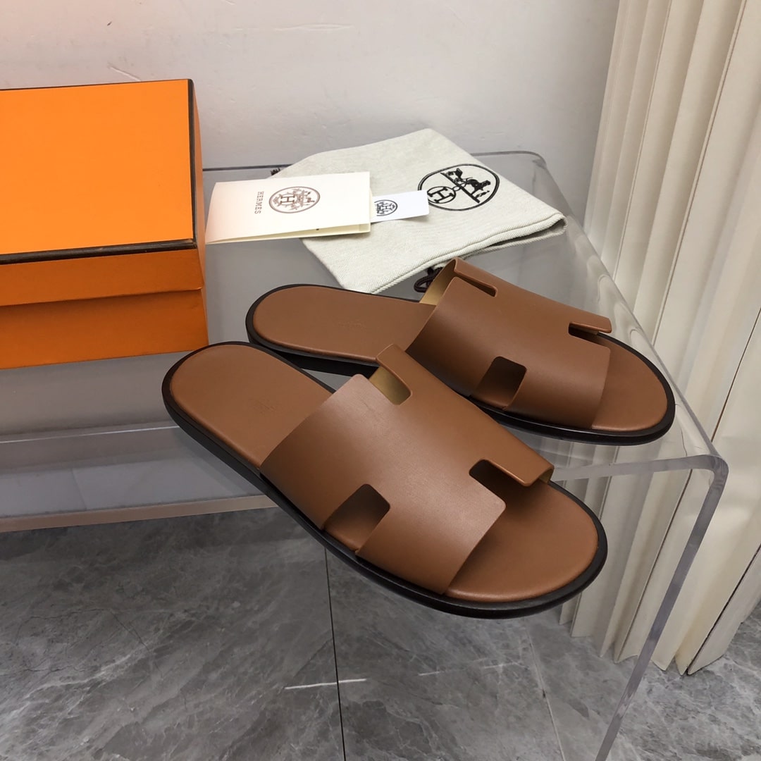 Hermes Izmir Sandal Brown H041141Zh03410