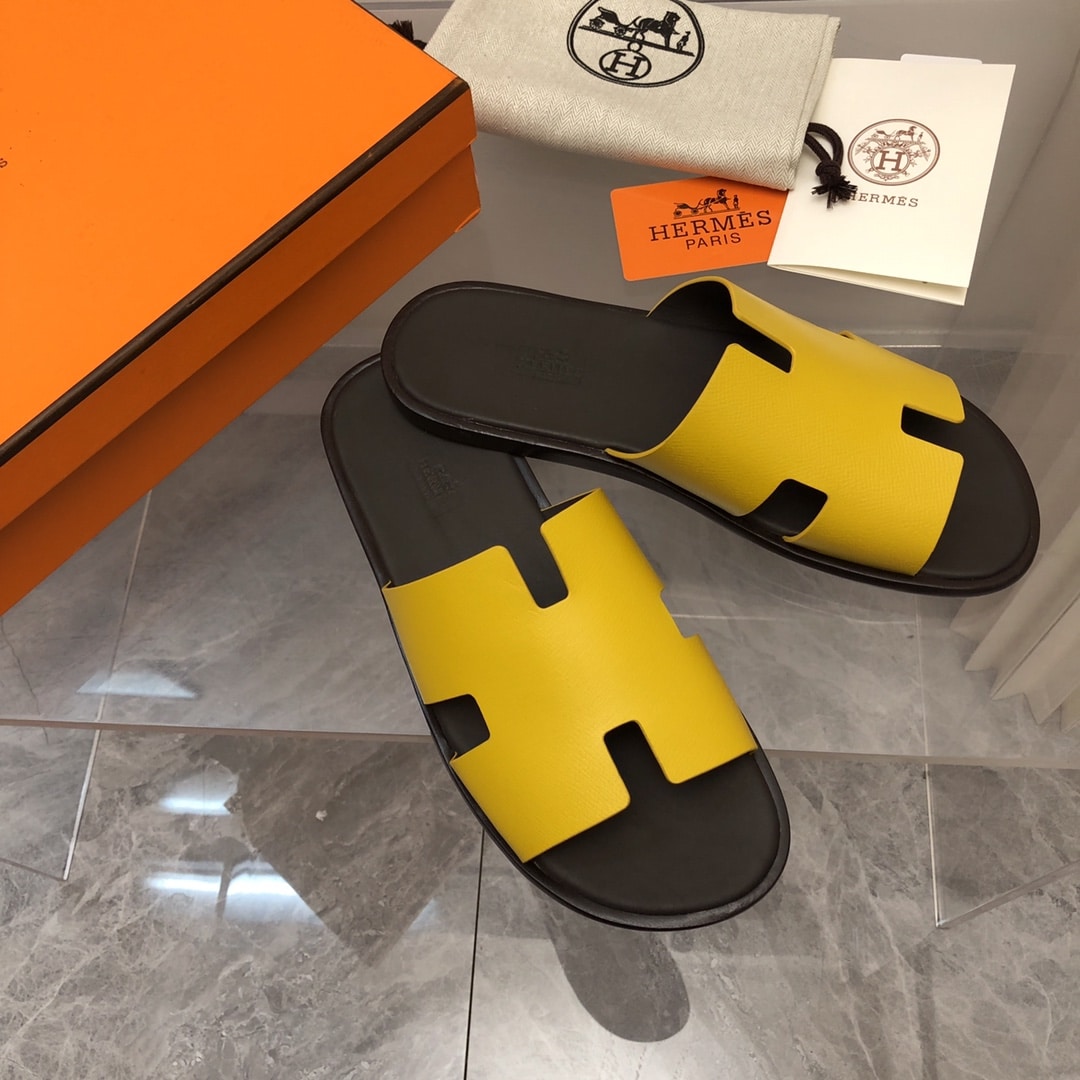 Hermes Izmir Sandal Yellow