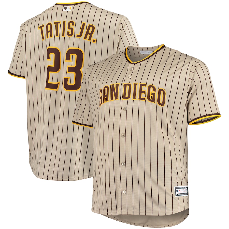 Fernando Tatis Jr. San Diego Padres Big&Tall Player Jersey Sand