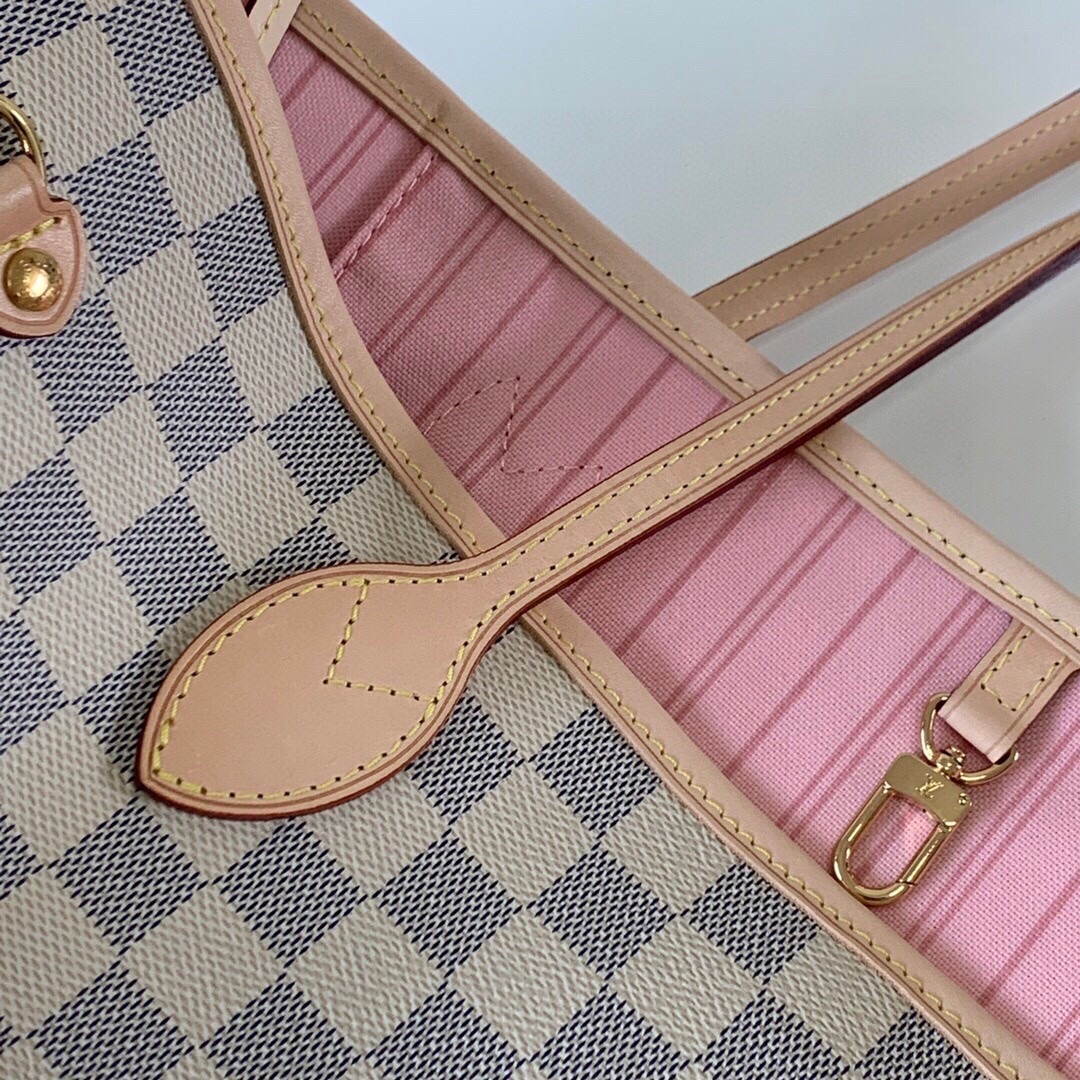 Louis Vuitton Neverfull MM Rose Pink 31Cm N41605