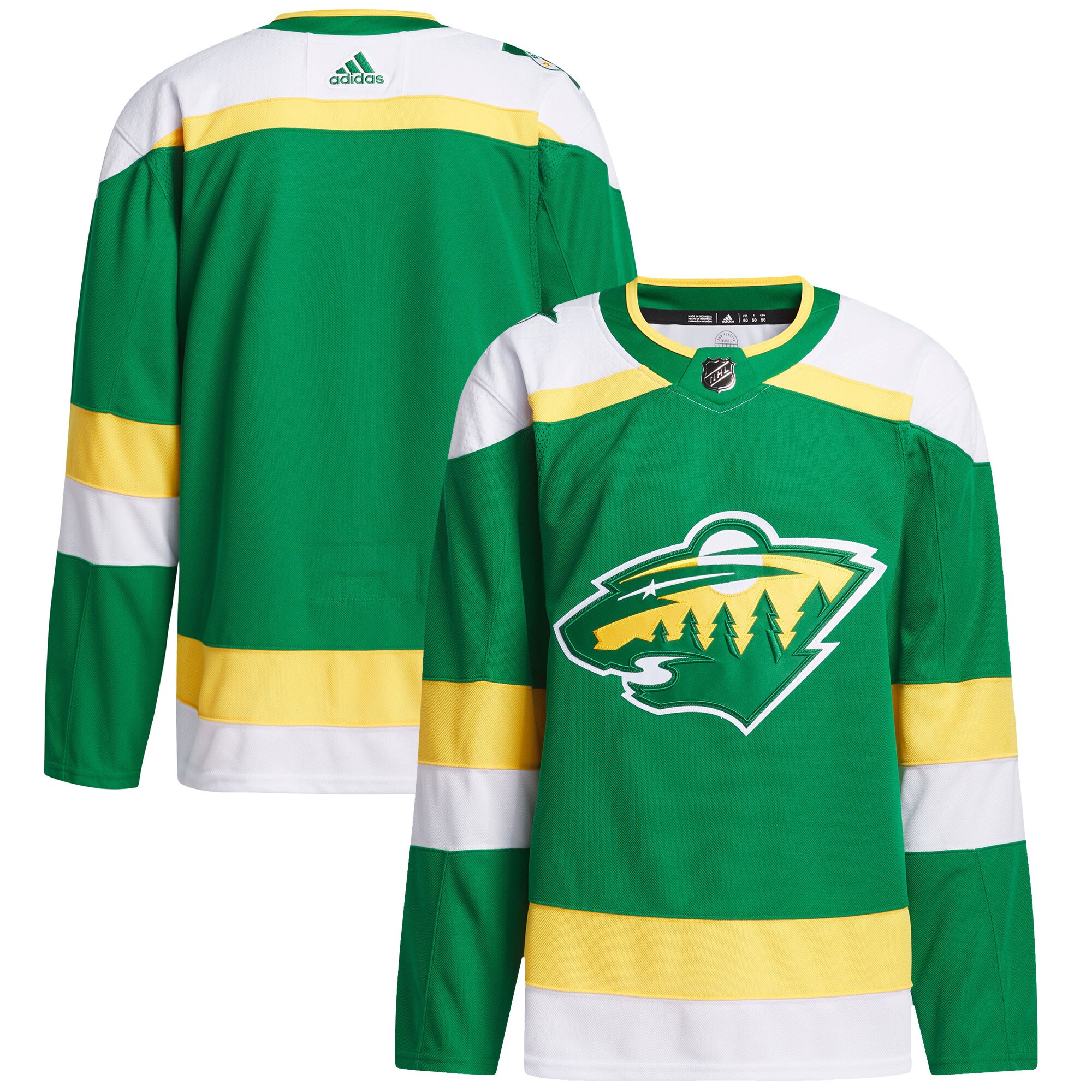 Minnesota Wild adidas 2023/24 Alternate Primegreen Authentic JerseyÂ â€“ Green