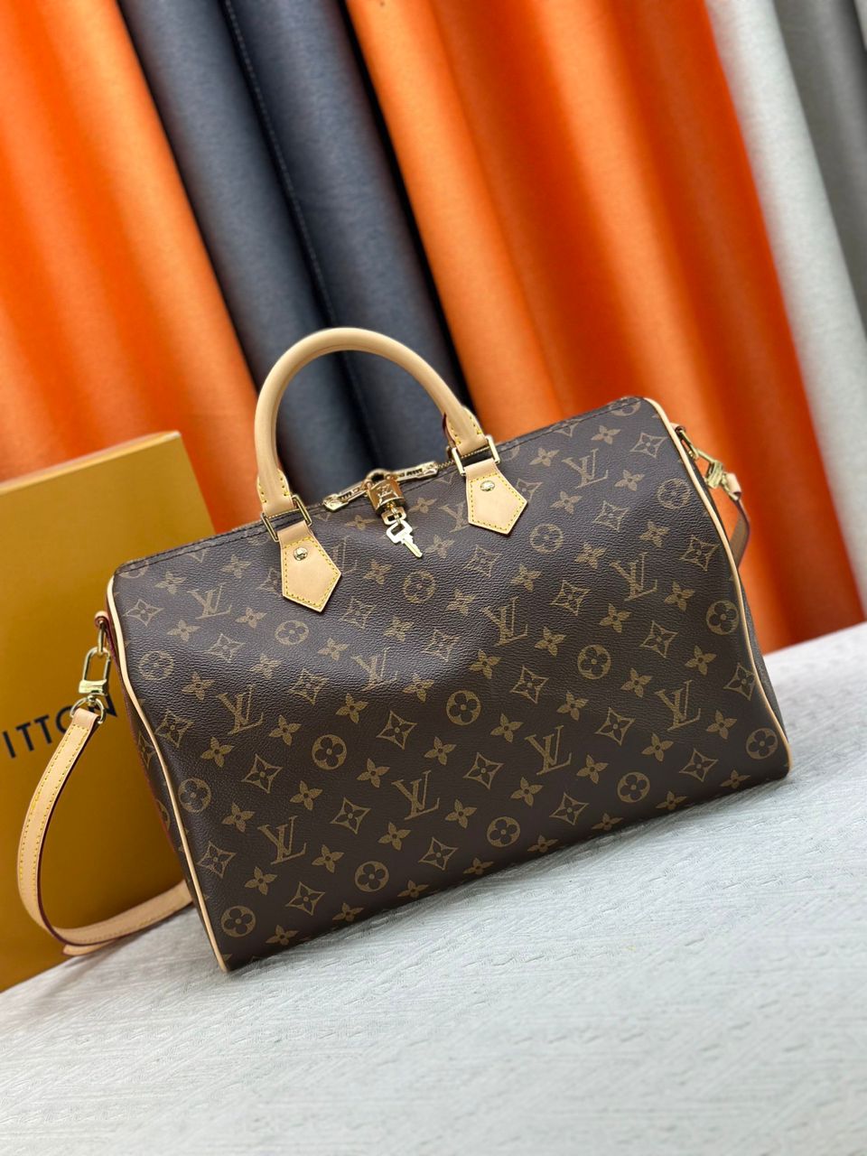 Louis Vuitton Speedy Bandouliere 35 Monogram Canvas 35cm