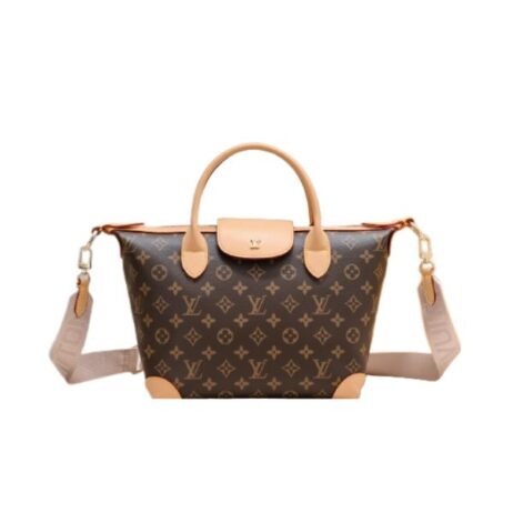 Louis Vuitton Tote Bag Monogram Canvas Beige 26Cm