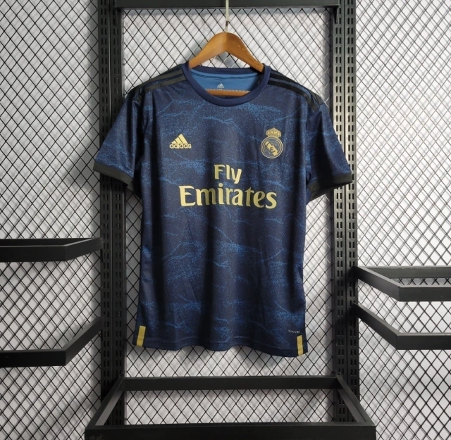 Retro 2019-20 Real Madrid Away Benzema Hazard Sergio Ramos Casemiro KROOS MODRIC Football jersey