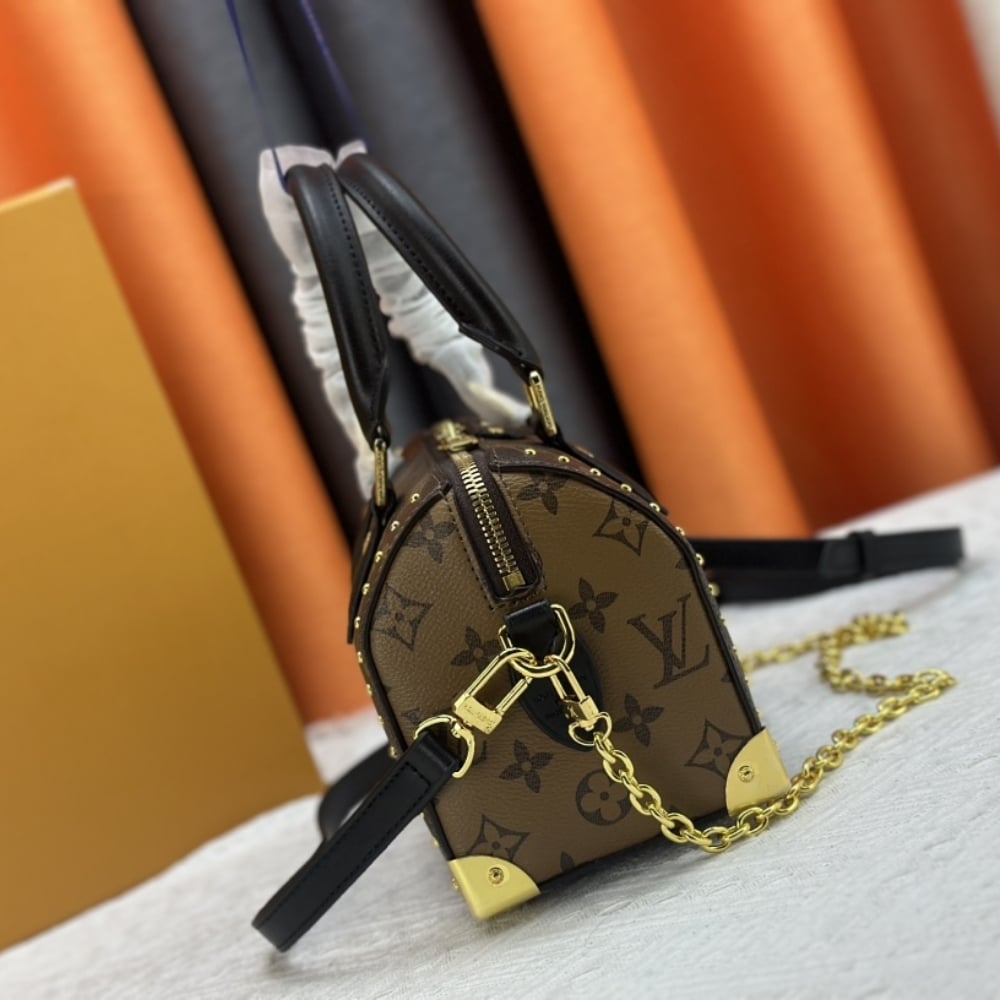 Louis Vuitton Speedy Trunk 20 Monogram Canvas 20Cm M13146