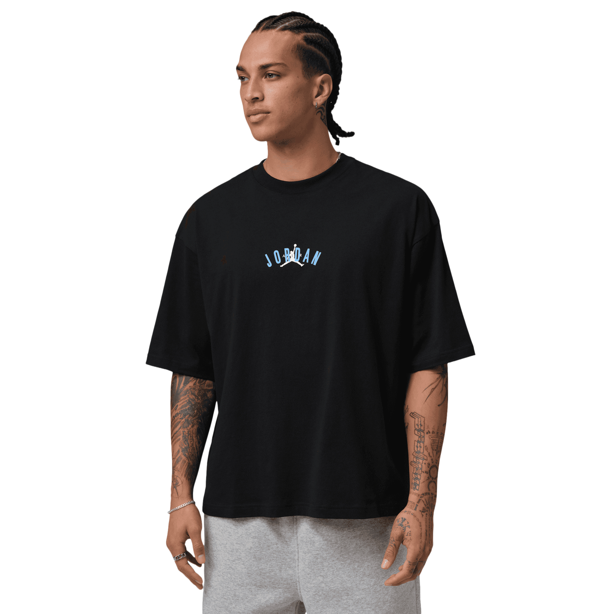 Jordan Back Stretch Oversized Short Sleeve Crew