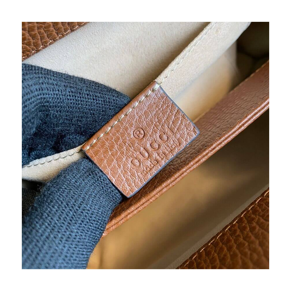 Gucci Ophidia GG Small Shoulder Bag in Blue Demin