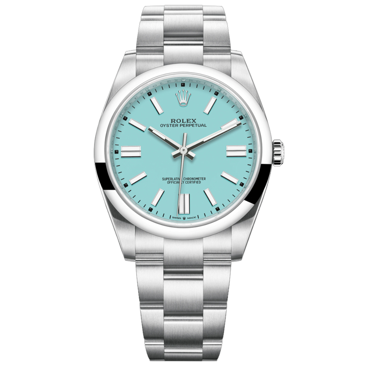Rolex Oyster Perpetual 41mm Blue Dial 124300