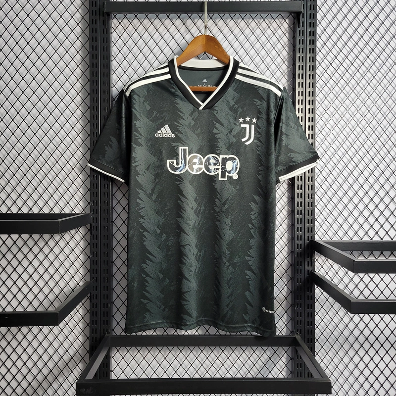 2022-23 Juventus Away VLAHOVIC Di Maria Chiesa Pogba McKennie Football jersey