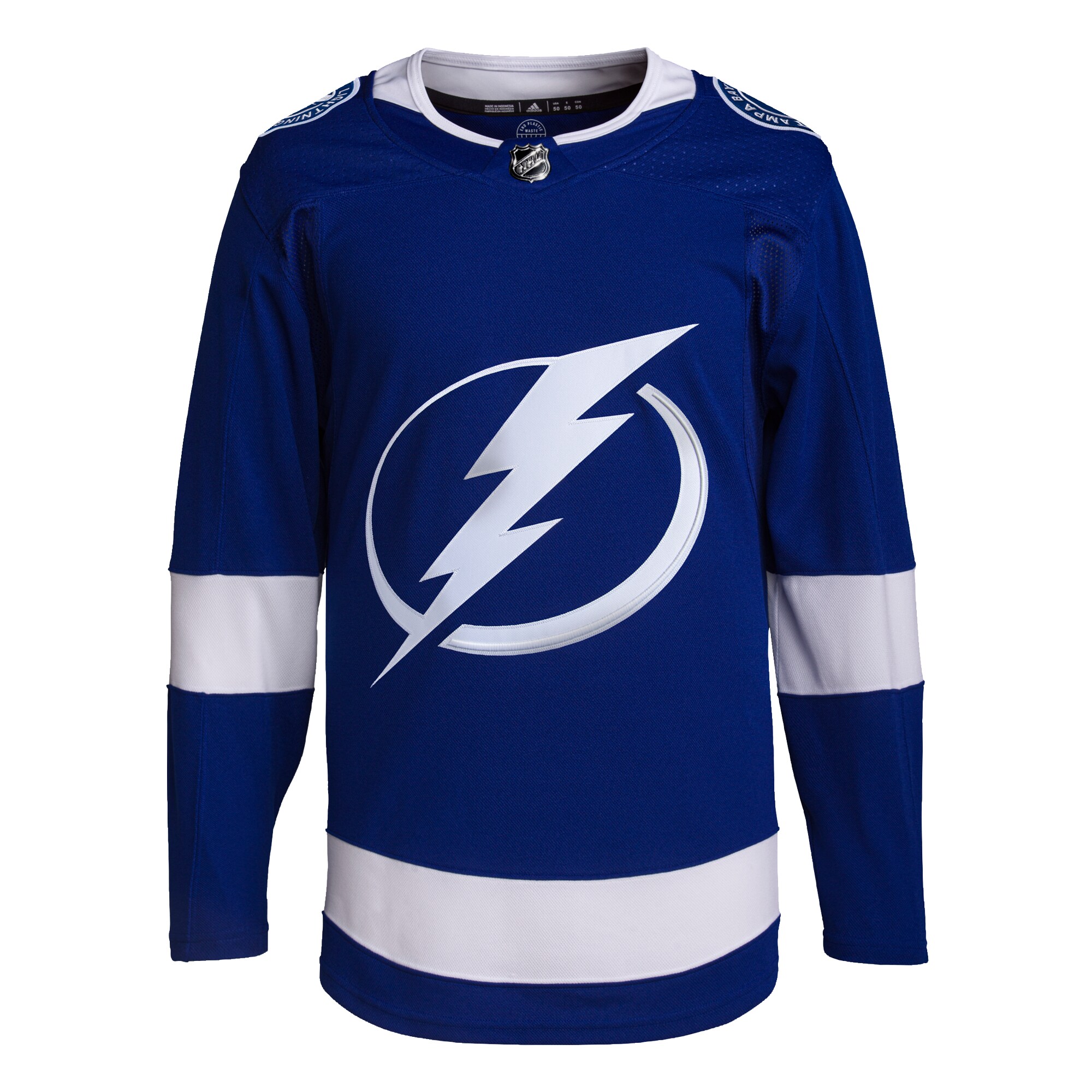 Tampa Bay Lightning adidas Home Primegreen Authentic Jersey – Royal