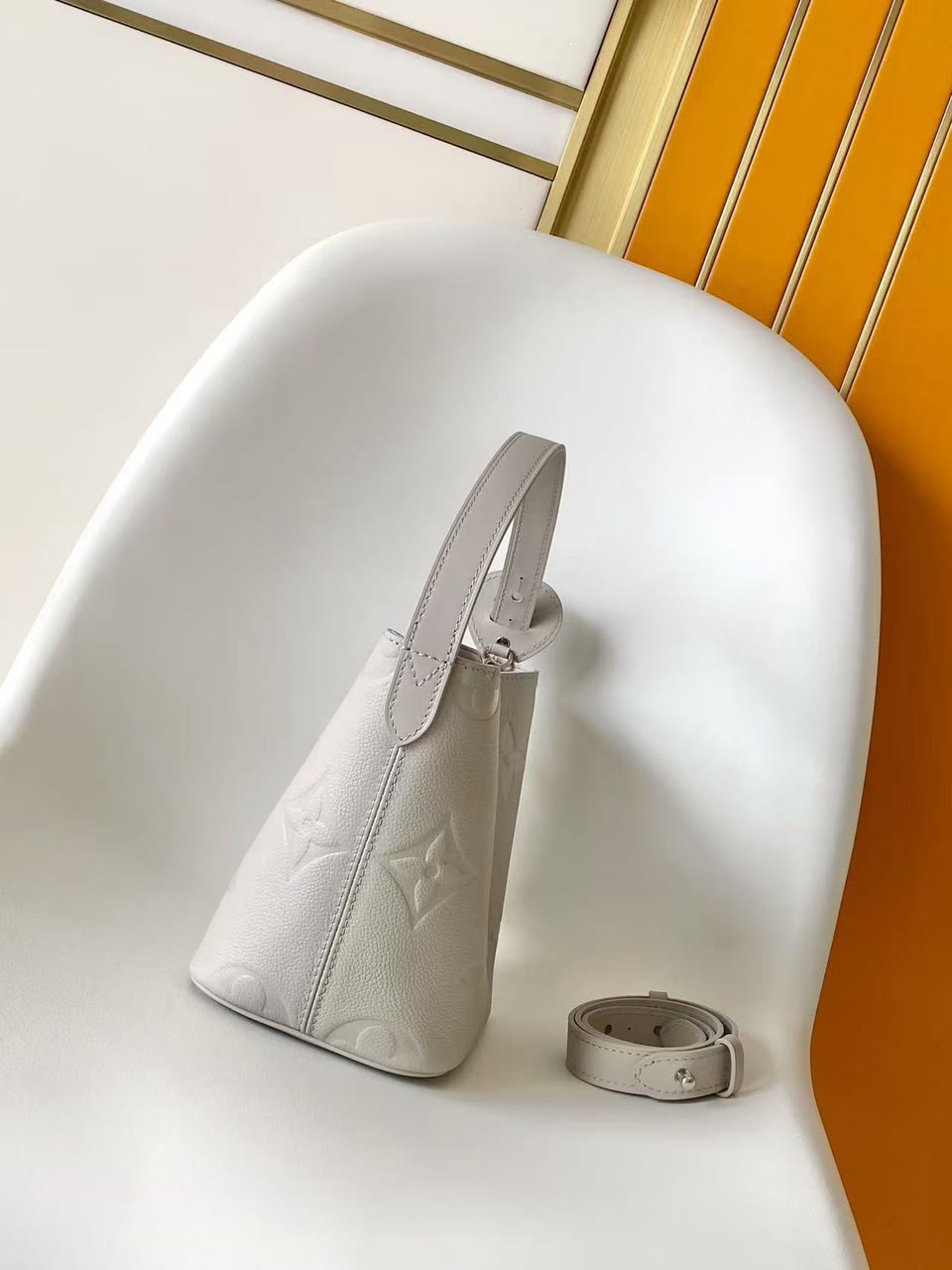 Louis Vuitton All In BB Bag Brume Grey 16cm M28342