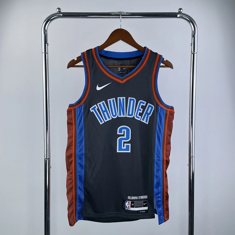 2023 NBA Oklahoma City Thunder 2 Alexander Basketball Jersey
