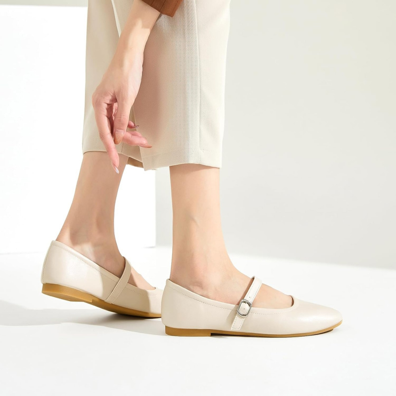 Women's Mary Janes Flats Shoes Ballet Flats