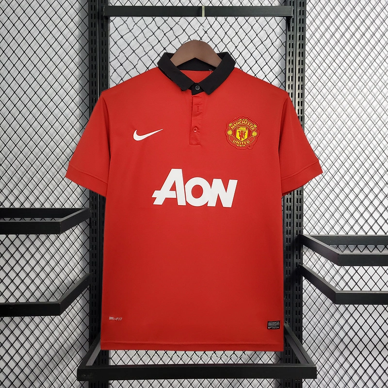 Retro 2013-14 Manchester United Home Football jersey retro