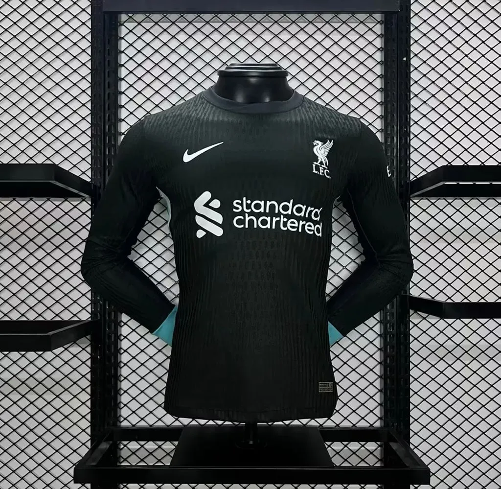 2024-25 Liverpool  Away Long Sleeves Football jersey