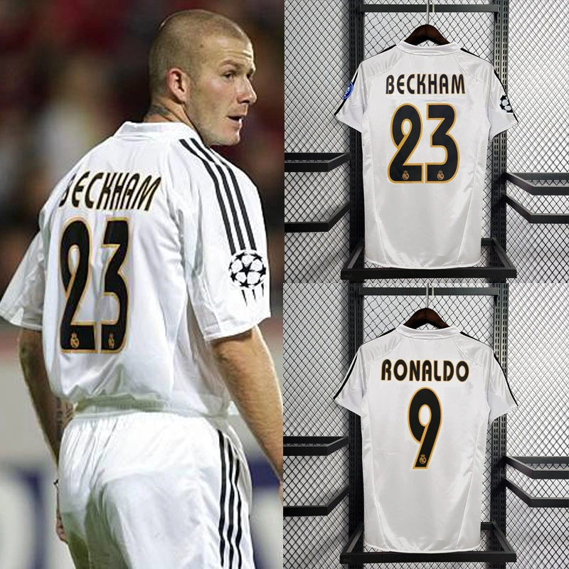 Retro 2004-05 Real Madrid home Football jersey retro